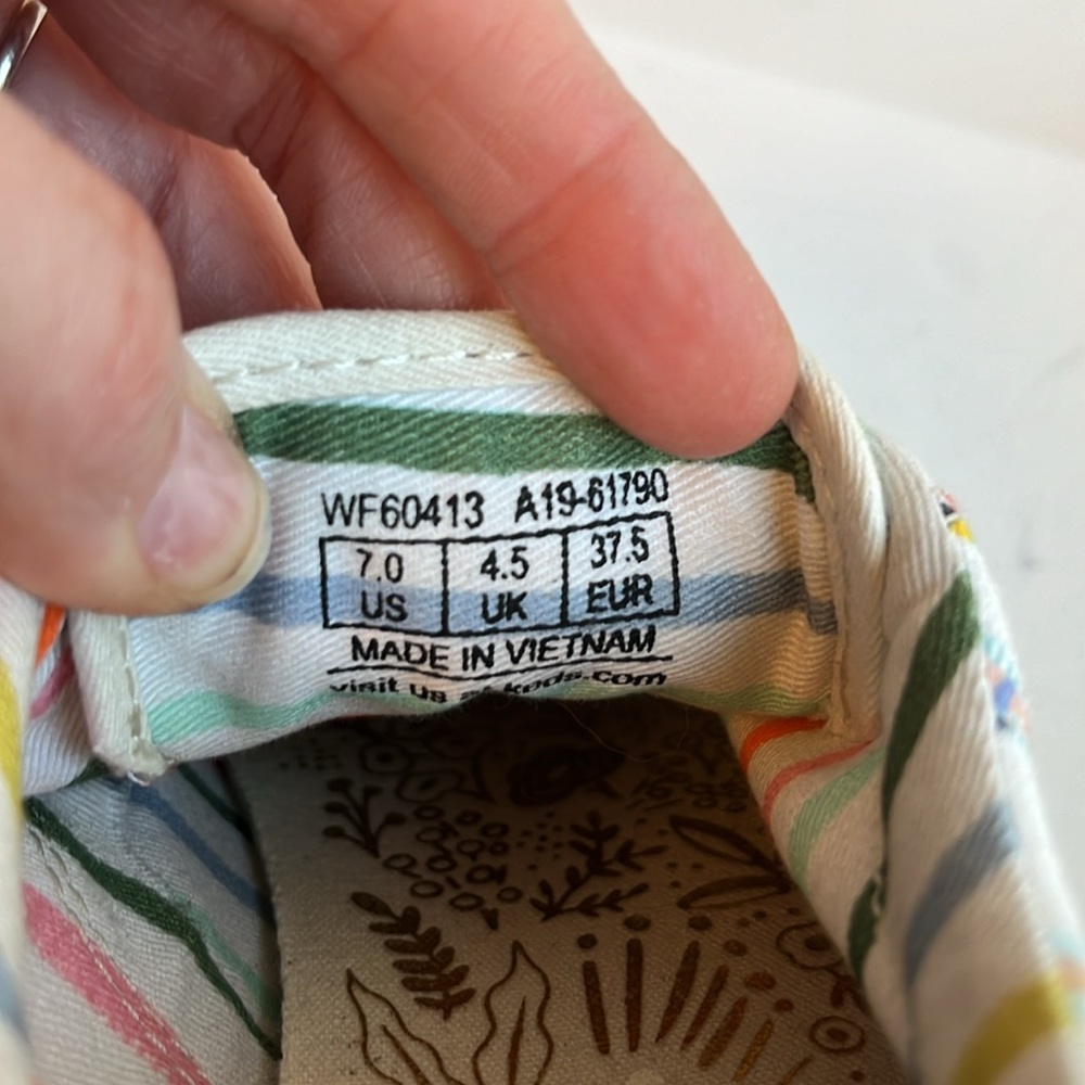 Keds Rifle Paper Sneakers Size 7 - Picture 8 of 8